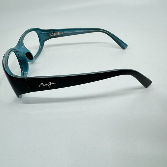 Maui Jim Sunglasses Frame PUNCHBOWL MJ219-03 54-17-135 Black Blue H11556 - Picture 2 of 7